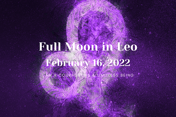 ShaaniCreates Full Moon in Leo February 2022