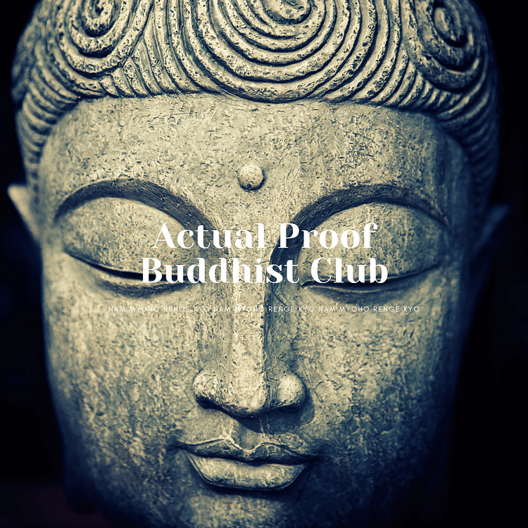 Actual Proof Buddhist Club